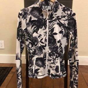 Lululemon Floral athletic jacket!